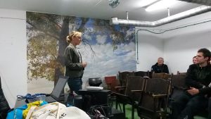 Marina Maslek, predstavljanje visokogorskog odsjeka